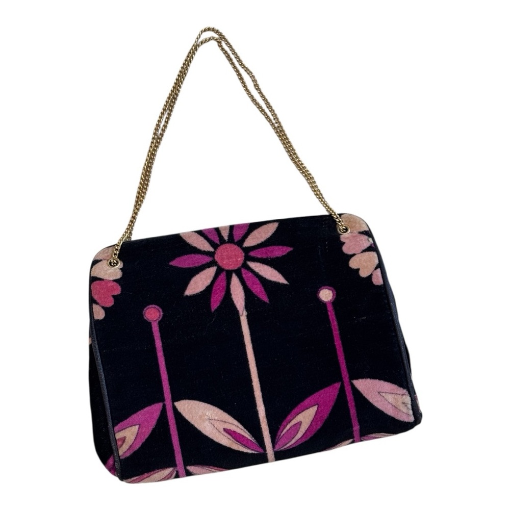 Emilio Pucci By Jana Velvet Handbag